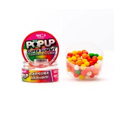 Boilies Senzor Pop-Up Super Gummy Capsuna Usturoi 6mm