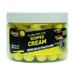 Boilies Select Baits Scopex Cream Pop Up 12mm