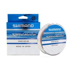Fir monofilament conic Shimano Speedmaster Tapered Surf Leader Clear 0.26-0.57mm/4.60-17kg/10x15m