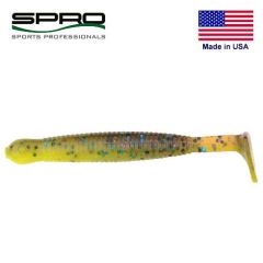 Shad Spro Arrow Tail 8cm, culoare Chart Belly
