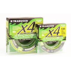 Fir textil Trabucco Dyna-Tex X4 Power UV Lime Yellow 0.20mm/11.34kg/150m