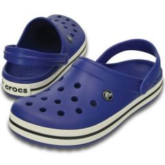 Papuci Crocs Crocband Cerulean Blue/Oyster, marime M10W12