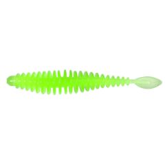 Quantum Magic Trout T-Worm P-Tail, 6.5cm, Culoare Neon Green