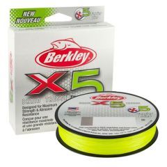 Fir textil Berkley X5 Braid Tresse Flame Green 0.06mm/6.4kg/300m
