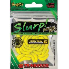Trabucco Slurp Bait Honey Worm, culoare Yellow Glitter