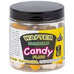 Wafters Anaconda Candy Fluo Dumbells Banana Coconut, 16mm, 90g