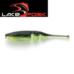 Swimbait Lake Fork Live Baby Shad Black/Chartreuse W/Silver Flake 2,25"