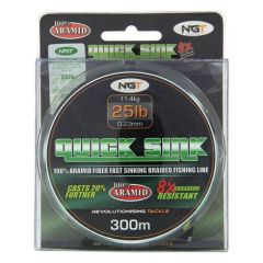 Fir Textil NGT Quick Sink Moss Green 0.23mm/25lb/300m