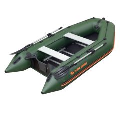 Barca gonflabila Kolibri Profi KM-300D, culoare Verde, Aluminiu