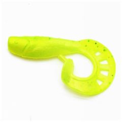 Grub Profi-Blinker Twister Zandertail culoare fluo, 5cm, 5buc/plic