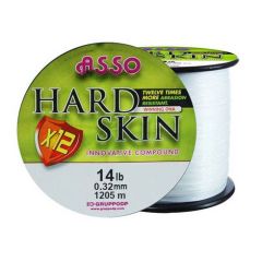 Fir monofilament Asso Hard Skin Solid White 0.32mm/14lb/1205m