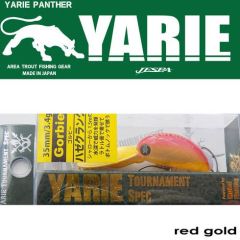 Vobler Yarie-Jespa Gorbie 3.5cm/3.4g, culoare Red Gold