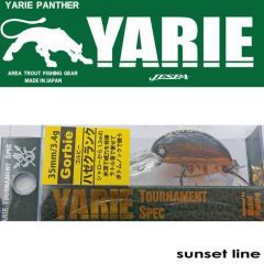 Vobler Yarie-Jespa Gorbie 3.5cm/3.4g, culoare Sunset Line