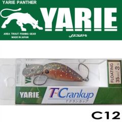 Vobler Yarie-Jespa T-Crankup 3.5cm/3g, culoare C12