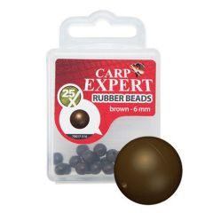 Carp Expert Rubber Beads Brown 5mm