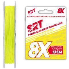 Fir textil Sert SRT 8X Fluo Yellow 0.10mm/6.36kg/135m