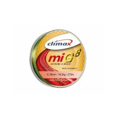 Fir textil Climax MIG8 Extreme 8-Braid Olive Green 0.25mm/24.5kg/135m