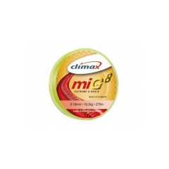 Fir textil Climax MIG8 Extreme 8-Braid Fluo Yellow 0.25mm/24.5kg/135m