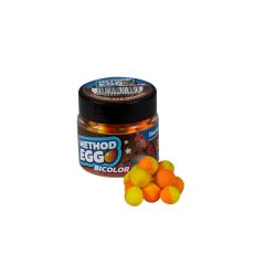 Boilies Benzar Mix Method Egg Bicolor Chocolate Orange 8mm