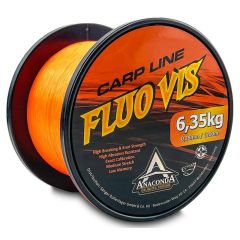Anaconda Fluo Vis Orange Carp Line 0.40mm/11.70kg/1200m
