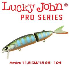 Vobler Lucky John Antira Swim 11.5cm, culoare 104