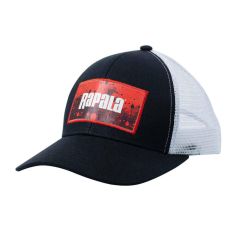 Sapca Rapala Splash Trucker Cap Black/Red
