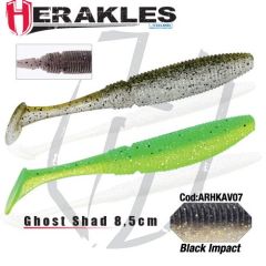 Shad Colmic Herakles Ghost 7.5cm Black Impact
