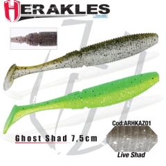 Shad Colmic Herakles Ghost 7.5cm Live Shad