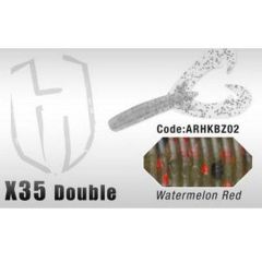 Grub Colmic Herakles X35 Double Claw 8.9cm Watermelon Red