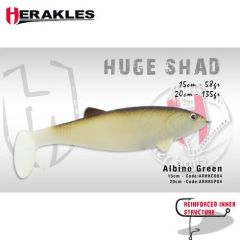 Swimbait Colmic Herakles Huge Shad 20cm/135g Albino Green