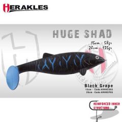Swimbait Colmic Herakles Huge Shad 20cm/135g Black Grape