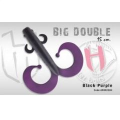Shad Colmic Herakles Big Double 15cm Black Purple
