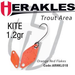 Lingura oscilanta Colmic Herakles Kite 1.2g, culoare Orange Red Flk