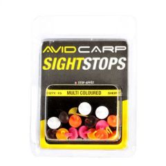 Stopper Avid Carp Mega Sight Stops Floating  Long - Mixed Colours