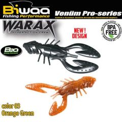 Biwaa Warax 10cm, culoare Orange Green