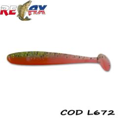 Shad Relax Bass Laminat 8.5cm, culoare 672 - 10buc/plic
