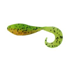 Shad Bass Assassin Curly Shad 5cm, culoare Chartreuse Perch