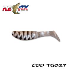 Shad Relax Kopyto Tiger 7.5cm, culoare 027