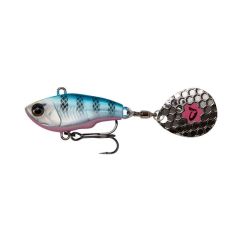 Tail Spin 6.5cm/16g culoare Blue Silver Pink  Spinnertail Savage Gear Fat