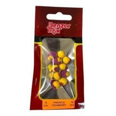 Boilies Benzar Mix Instant Bicolor Pop Up Pineapple-Bluberry 7mm