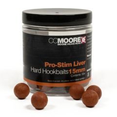 Boilies CC Moore Pro Stim Liver Hard Hookbaits, 15mm