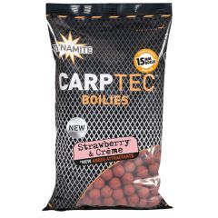 Boilies Dynamite Baits CarpTec Strawberry and Creme 20mm 1.8kg