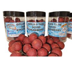 Boilies Fire Baits Tare Squid & Strawberry, 20mm, 150g