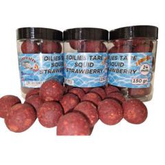 Boilies Fire Baits Tare Squid & Strawberry, 24mm, 150g