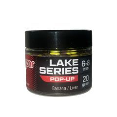 Boilies Benzar Mix Lake Series Pop Up Banana-Liver, 6-8mm, 20g