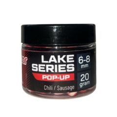 Boilies Benzar Mix Lake Series Pop Up Chili-Sausage, 6-8mm, 20g