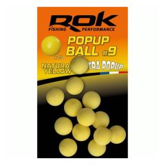 Boilies Rok Fishing Balanced Ball 9, Yellow