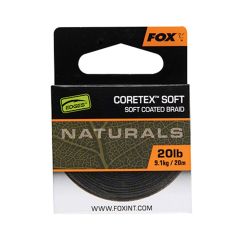 Fir textil Fox Edges Naturals Coretex Soft 20m/9.1kg/20lb