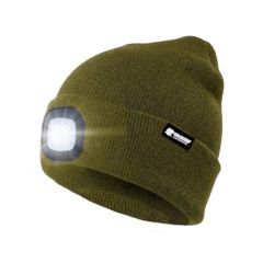 Caciula Holdcarp LED Light Beanie Green