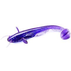 Creatura FishUp Catfish 7.5cm, culoare Dark Violet Peacock Silver